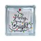 Merry And Bright Christmas Vinyl Decal For Glass Blocks, Car, Computer, Wreath, Tile, Frames And Any Smooth Surf product 1